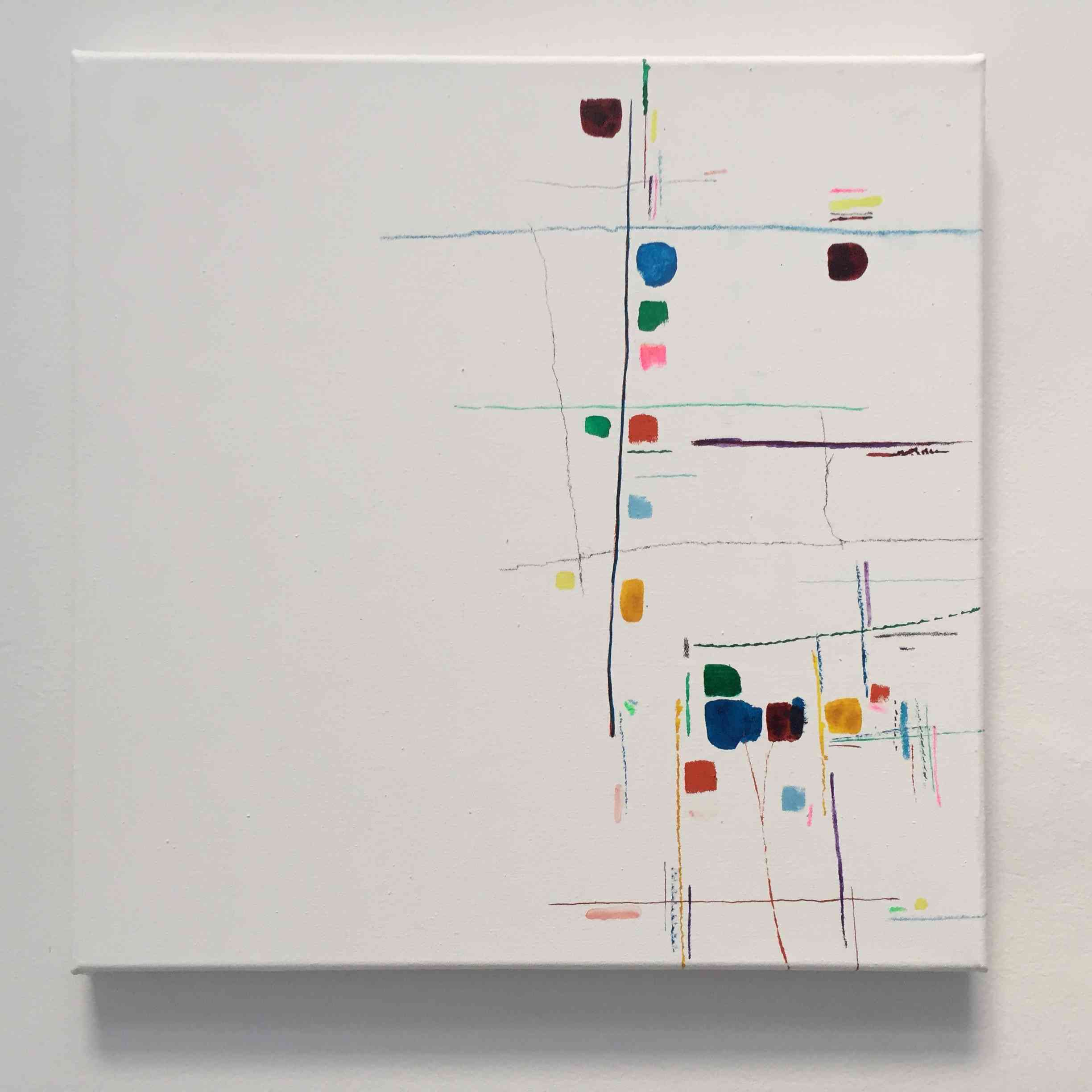 1,40x40cm, eitempera auf leinwand, 2017